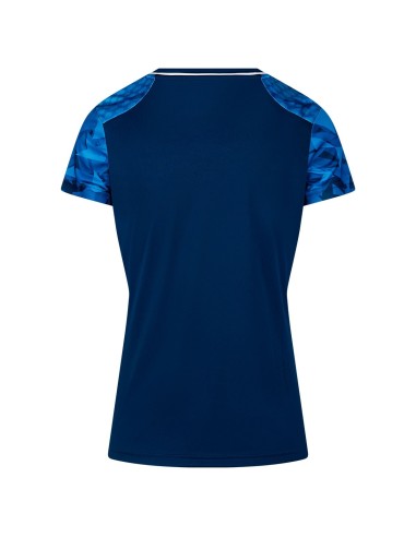 Camiseta Victor International 6649 Mujer Azul 