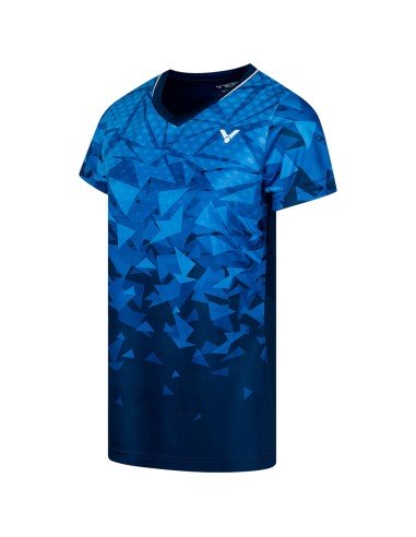 Tee-Shirt Victor International 6649 Vrouwen Blauw 