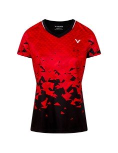 Tee-Shirt Victor Danemark 6609 Damen Rot
