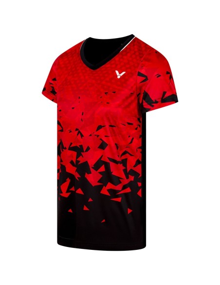 Tee-Shirt Victor Danemark 6609 Damen Rot 