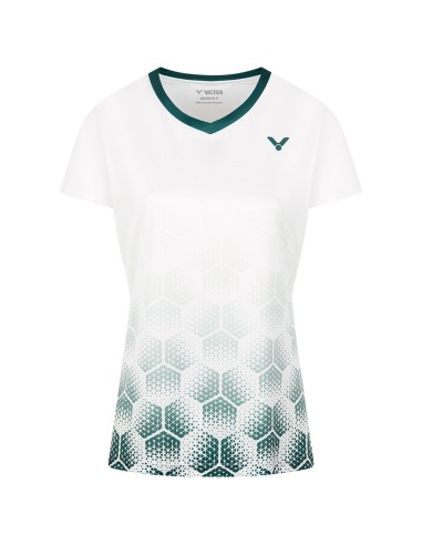 Tee-Shirt Victor T-54103 A Femme Blanc 2025 
