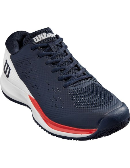 Chaussures  Tennis Homme Wilson Rush Pro Ace Toutes Surfaces  Navy/Blaze