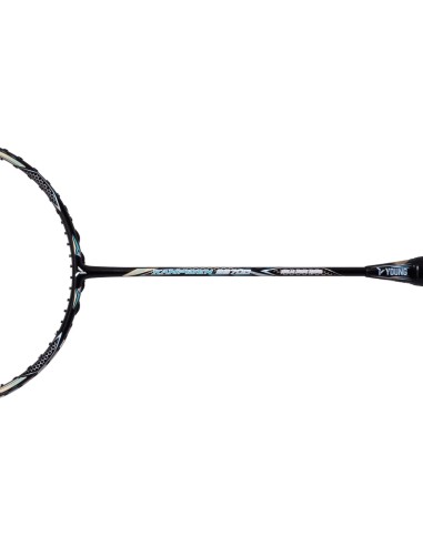 Badmintonschläger Young Passion 25 Weiß 4U 