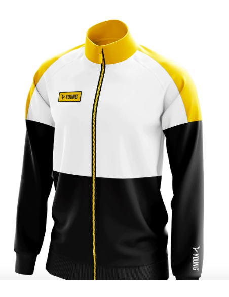 Chándal Young Tour Survetement (Negro) - Ideal para Deportistas 