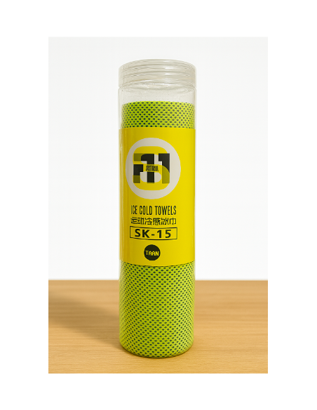 TAAN SPORTS COOL HANDDOEK SK18 GROEN 60X130CM 