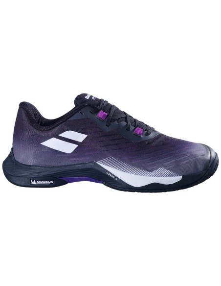 Chaussures de Badminton Babolat Shadow Tour 5 Women ( Noir/Violet ) 