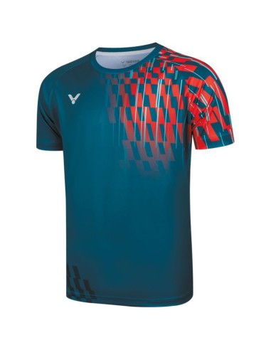 Camiseta Victor T-50001TD G Hombre Verde 2025 
