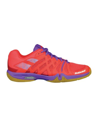 BABOLAT DAMES INDOOR SHADOW TEAM SCHOENEN ROZE-PAARS 