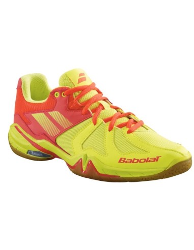 Chaussures Babolat Femme Indoor Shadow Spirit Jaune 