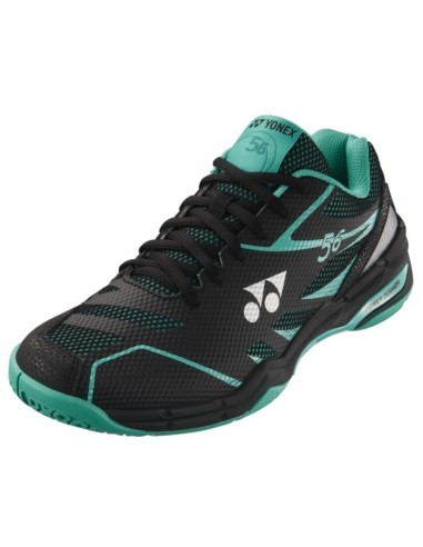 Chaussures de Badminton Yonex Power Cushion 56 Black/Mint 