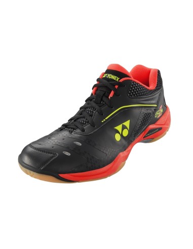 CHAUSSURES YONEX HOMME INDOOR SHB65 Z NOIRE ROUGE BRILLANT 