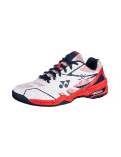 Tennisschuhe Yonex Herren Power Cushion 56 Weiß-Rot