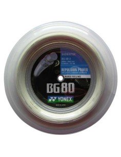 Cordaje de Bádminton Yonex BG80 (Bobina de 200m)