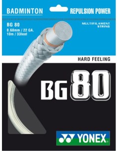 Yonex BG80 Badminton Saitenset 