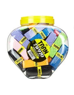 Taan TW 970 Embossing Multicolor Overgrips (120 stuks)