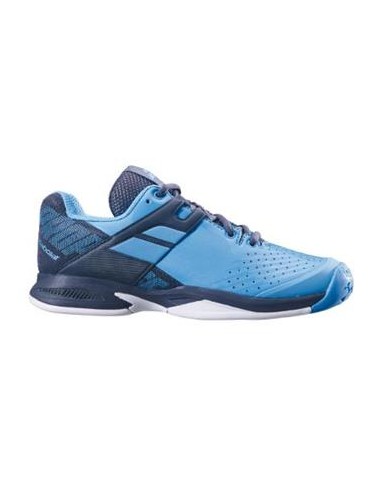 BABOLAT PULSION AC JR BLEU JAUNE 