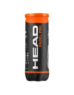 HEAD PADEL PRO 3 BALLES - Pelotas de Pádel de Alto Rendimiento