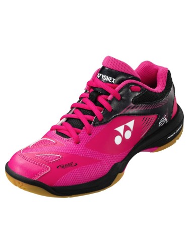 Chaussures Yonex Femme Indoor PC-65 X2 Rose-Noire 