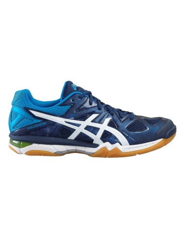 ASICS GEL TACTIC HOMME POSEIDON/WHITE 