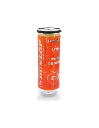 Tube De 3 Balles Mini Tennis DUNLOP 