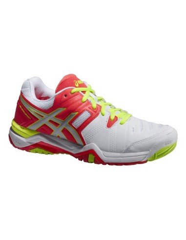 ASICS GEL CHALLENGER 10 FEMME WHITE/CORAIL 