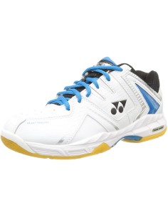 Zapatillas YONEX MIXTE SC6EX WHITE/OCEAN BLUE para un Rendimiento Óptimo en la Pista 