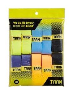 Badminton Surgrips Taan X10 (10 stuks) - Verbeterde Grip voor Betere Prestaties