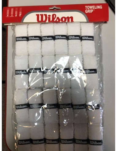 WILSON PACK GRIP SPONGE WHITE 24 PIECES 