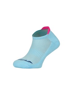Calcetines Babolat Mujer Invisible 2 pares Azul/Rosa 
