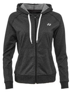 Hoodie Yonex Katoen YW0016 Dames Grijs Houtskool 