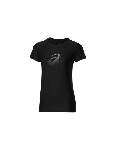 ASICS GRAPHIC FEMME TEE-SHIRT SPORT NOIR 