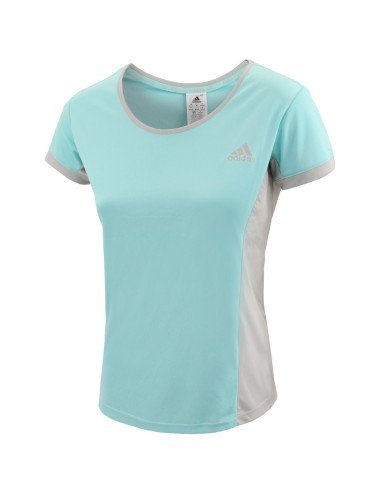 ADIDAS COURT TEE ENERGY AQUA 