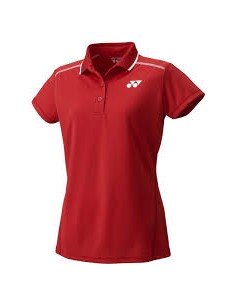 Polo Yonex Femme Team Rouge