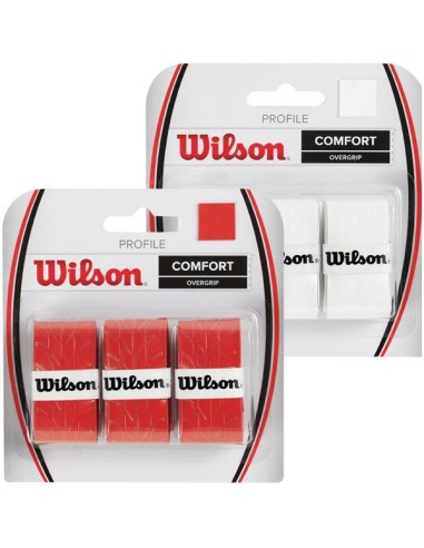 Wilson Pro Overgrip Profiel Rood 