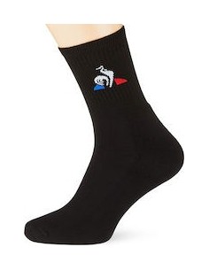 LE COQ SPORTIF MEN'S SPORT NO.1 BLACK SOCKS